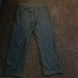 Gray jogging pants